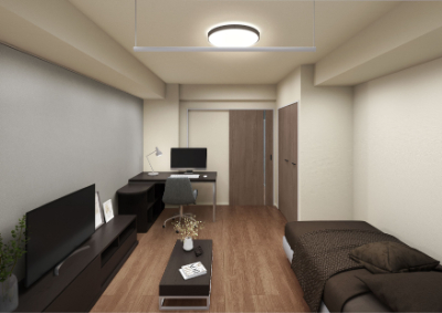 イメージ図　看護宿舎部屋1-2