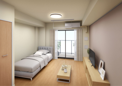 イメージ図　看護宿舎部屋2-1