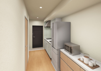 イメージ図 看護宿舎部屋2-3