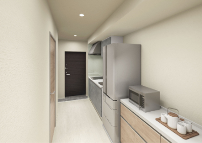 イメージ図 看護宿舎部屋3-3