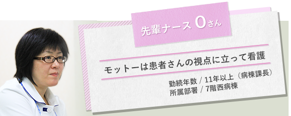 イメージ図 先輩ナースOさん1