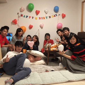 同期のお誕生日会